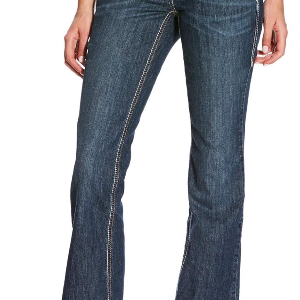 Effortless Style: Women's Flame Resistant Duralight Ella Jeans, Size 34, Azurite